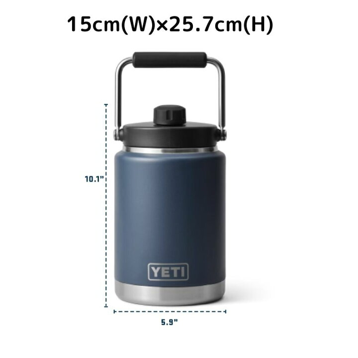 楽天市場】YETI イエティ ハーフガロン ジャグ 水筒 大容量 ウォーター 