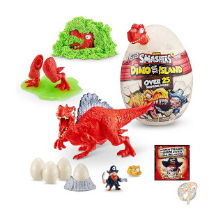 Dino Island Mega Egg Spinosaurus fBm ACh KGbO XsmTEX 5Έȏ̎q 25̃TvCYt XC Ȃǂl܂ Ώ۔N5Έȏ ZURU SMAS