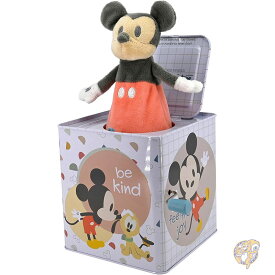 【クーポン配信中】ディズニー ベビー ミッキーマウス ジャック・イン・ザ・ボックス 赤ちゃん 幼児向けのミュージカルおもちゃ ミッキーマウスマーチを演奏 ミッキーがカラフルな箱から飛び出す KIDS PREFERRED キッズプリファード