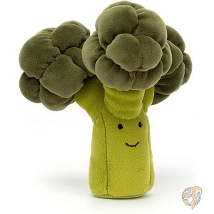 元気いっぱいの野菜 ぬいぐるみ ブロッコリー 人形 ぬいぐるみ 6インチ 15cm 野菜のぬいぐるみ ギフトに最適 ジェリーキャット Jellycat