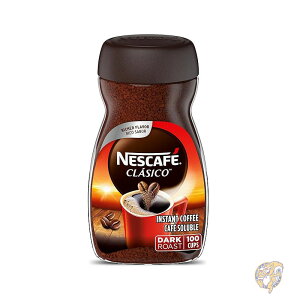 ネスカフェ NESCAFE クラシコ インスタントコーヒー ダークローストコーヒー 1瓶(7オンス 207ml)