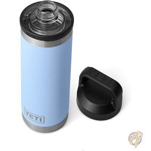 YETI �C�G�e�B �����u���[ 18 �I���X 532ml �{�g�� �^��f�M �X�e�����X�X�`�[�� �`���O�L���b�v�t�� �r�b�O�X�J�C�u���[
