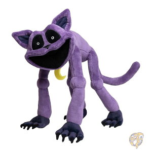 Poppy Playtime ポピープレイタイム モンスター CatNap ぬいぐるみ 可動式腕 脚 尻尾付き 公式ライセンス