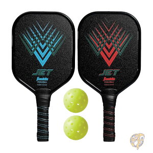 ピックルボールセット 初心者用 2人用 アルミパドル X-40 ピックルボール USAピックルボール(USAPA)認定 フランクリンスポーツ Franklin Sports