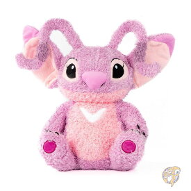 Disney ディズニー スティッチ ぬいぐるみ枕 バディ ソフトぬいぐるみ枕 15インチ 38cm ピンク エンジェル おもちゃ Jay Franco ジャイフランコ