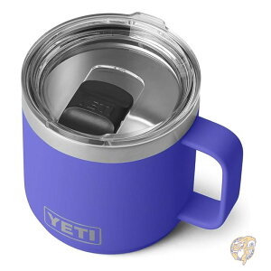 【1000円/555円クーポン配信中】YETI イエティ ランブラー 14オンス 414ml スタッカブルマグ 真空断熱 ステンレススチール マグスライダー蓋付き ウルトラマリンバイオレット