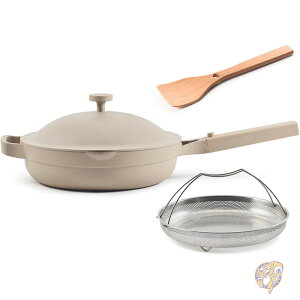 �y�ő�2000�~�N�[�|��15���z�t���C�p�� Always Pan 2.6�N�H�[�g 2.4L �m���X�e�B�b�N ���ŃZ���~�b�N������� �����擾�ς� 10-in-1 �A���~���t���C�p�� �\�e�[�p�� �I�[�u�� IH 450°F�܂� �X�`�[�� Our