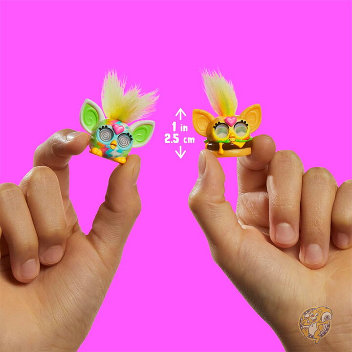 楽天市場】ファービー Furby ミニ 12体パック 1インチ 2.5cm 