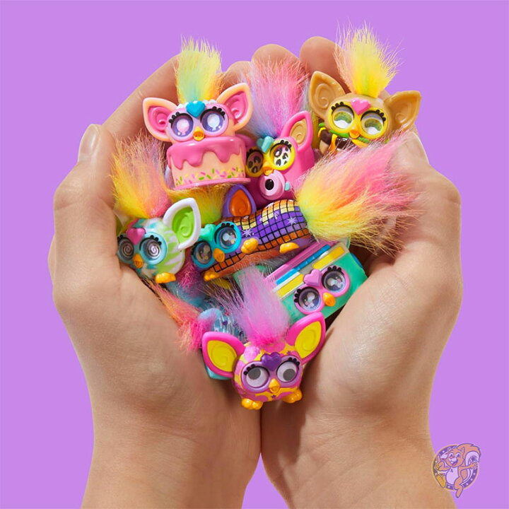 楽天市場】ファービー Furby ミニ 12体パック 1インチ 2.5cm 