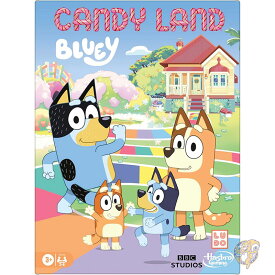 ボードゲーム Candy Land Bluey Edition キャンディーランド ブルーイ ボードゲーム 3歳以上 2〜6人用 パパ ママ ブルーイ ビンゴ マフィン ソックスとしてプレイ 未就学児向けゲーム お子様向けギフト ハズブロゲーミング Hasbro Gaming