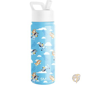  Bluey u[C LbY T~bg EH[^[{g Xg[Wt Bluey 18IX 532ml XeXX`[Jbv fM^u[ ̎q j̎q wZp Bluey Sky Vv_ Simple Modern