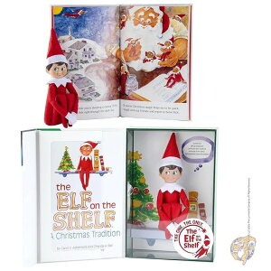 GtEIEUEVFt The Elf on the Shelf G{ l`t Ȉ̃GtUNA TradiciAn NavideAaXyC̖{Ɛڂ̃{[CXJEg̃Gt AJ NX}XObY