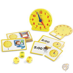 Ԃ̓ǂݕ ԃANeBreBZbg 41s[X 5Έȏ Ԃ邽߂̎v z[XN[pi eb\[v [jO\[VY Learning Resources NX}X