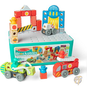 ubJuY fbNX VeB[ XibvvC Blockables Deluxe City Snap and Play gݍ킹R Aؐ ubN vCZbg [{bNX vCbht 122s[X  Mel