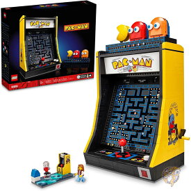 レゴ LEGO Icons PAC-Man パックマン アーケードビルディングセット 大人向け コレクションに最適 オフィス 本棚 寝室 装飾 男性 女性 ギフト ゲームを再現 可動ハンドル付き クリスマス