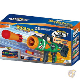 ロケットバレルランチャー フォームロケットを発射 6発 ロケット付き RLブラスター対応 シューティングゲームおもちゃ エアパワーブラスター おもちゃの銃 子供 大人向け ガンタン Gantan クリスマス