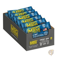 MEG メグ ミリタリーエナジーガム アークティックミント 1個あたり100mgのカフェイン ワークアウトを強力…