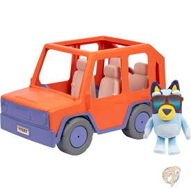 【クーポン配信中】ブルーイ Bluey Big Heeler 4WD ビッグヒーラー 大型 車おもちゃ インタラクティブ カスタマイズ可能 幼児用おもちゃの車 開閉式 フード収納付き 3歳以上の幼児用車 おもちゃ クリスマス