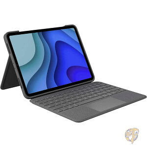 �y�ő�2026�~�N�[�|���z�M���zLogitech�i���W�N�[���jFolio Touch iPad Pro 11�C���` ��1�E��2�E��3����Ή� �L�[�{�[�h�P�[�X �g���b�N�p�b�h Smart Connector �O���[ Renewed