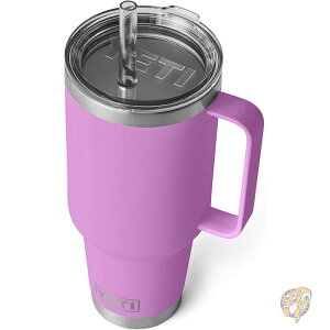 �C�G�e�B YETI Rambler �X�g���[�}�O 42oz ��1.24L �^��f�M �ۗ� �X�e�����X �n���h���t�� �J�b�v�z���_�[�Ή� BPA�t���[ �f�U�[�g�u���[��