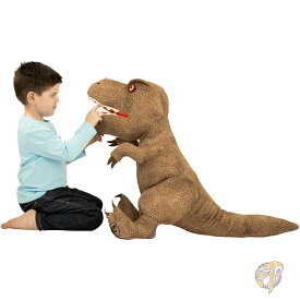 大きい サイズ Jurassic World ジュラシックワールド T-Rex レクシー ぬいぐるみ クッション 約81cm 特大 恐竜 抱き枕 キッズ 子供用 スーパーソフト 公式ライセンス