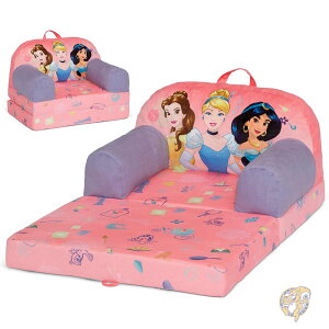 Delta Children �f���^�`���h���� �f�B�Y�j�[�v�����Z�X �L�b�Y�\�t�@ �܂肽���݃`�F�A 2WAY �t���b�v�A�E�g�`�F�A �s���N �q���p �֎q �x�b�h �c���p