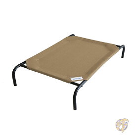 【20日最大4000円クーポン】犬用 ベッド Coolaroo クーラルー Original Elevated Dog Bed 大型犬 大型犬用 通気性 クールベッド 高床式 ペットベッド 屋内 屋外 軽量 丸洗い可能 ナツメグ Large アメリカ輸入 暑さ対策 夏