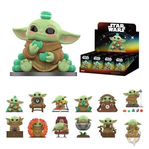 POP MART �|�b�v�}�[�g Star Wars �X�^�[�E�H�[�Y Grogu �O���[�O�[ Tiny But Mighty �V���[�Y �t�B�M���A �S12��Z�b�g �V�[�N���b�g���� �R���N�V���� �܂Ƃߔ��� ��ʍw��