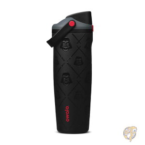 Owala �I���� Star Wars �X�^�[�E�H�[�Y FreeSip Sway �_�[�X�x�C�_�[ �X�e�����X�{�g�� ��887ml �^��f�M �ۗ� ���� �X�g���[�t�� �R��h�~ 30oz