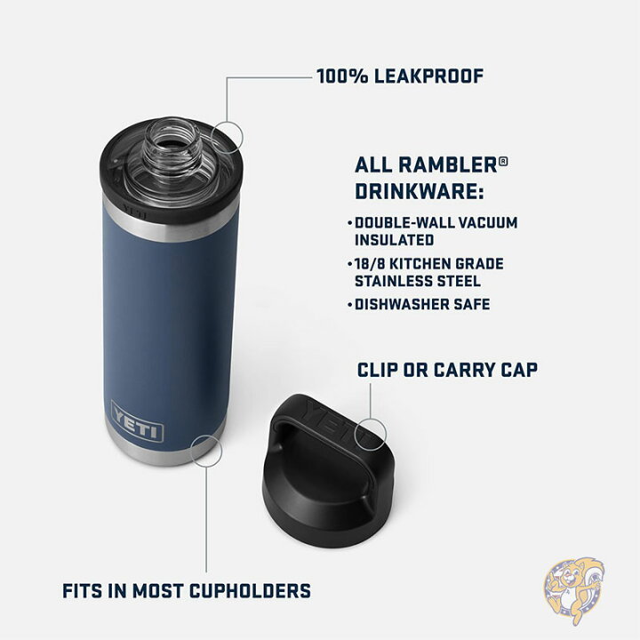 楽天市場】YETI イエティ Rambler 18oz Bottle ボトル Sea View 