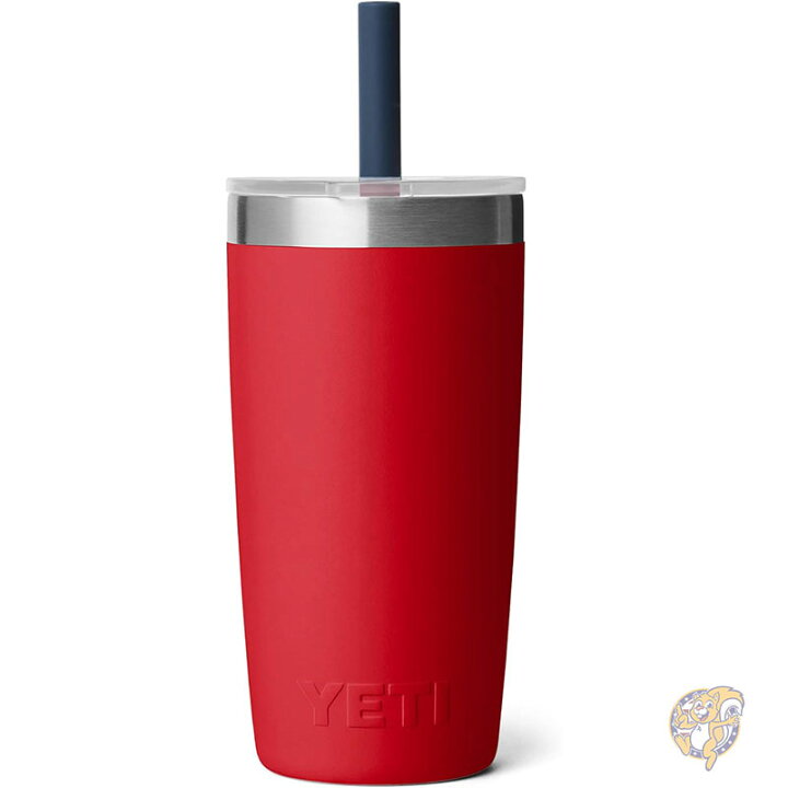 楽天市場】YETI イエティ Rambler Jr 10oz 約295ml Navy/Rescue Red