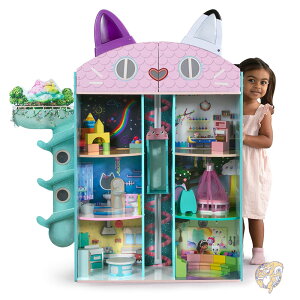 �y�N�[�|���z�M���zDelta Children �f���^�`���h���� Gabby's Dollhouse �M���r�[�̃h�[���n�E�X �p�[�t�F�N�g�v���C�n�E�X �ؐ��h�[���n�E�X 20�_�A�N�Z�T���[�t�� �������V�� 3�Έȏ�