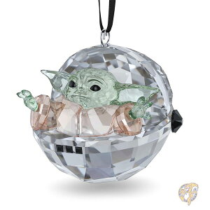 �O���[�O�[ Swarovski �X�����t�X�L�[ STAR WARS �X�^�[�E�E�H�[�Y �}���_�����A�� �O���[�O Mandalorian Grogu �I�[�i�����g �N���X�^�� �C���e���A �N���X�}�X ���� �x�r�[���[�_ �X�^�[�E�H�[�Y �A