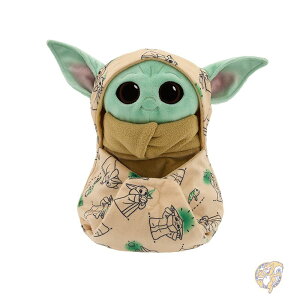 Disney Store �f�B�Y�j�[�X�g�A STAR WARS �}���_�����A�� �O���[�O�[ Grogu �ʂ������ ������ݕt�� ��27cm Disney Babies ���� STAR WARS �X�^�[�E�E�H�[�Y �x�r�[���[�_