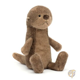 Jellycat ジェリーキャット Brooke Otter ブルック オッター カワウソ ぬいぐるみ 約33cm 動物 アニマル インテリア ギフト