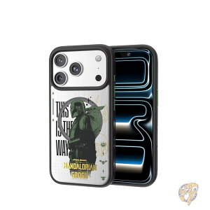 �O���[�O �X�}�z�P�[�X �x�r�[���[�_ Disney �f�B�Y�j�[ �}���_�����A�����O���[�O Mando & Grogu iPhone 17 Pro �P�[�X MagSafe Qi2�Ή� �ϏՌ� �X���� �ی�P�[�X ����