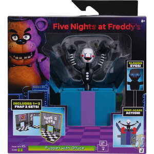 Jazwares �W���Y�E�F�A�[�Y Five Nights at Freddy�fs �t�@�C�u�i�C�c�A�b�g�t���f�B�[�Y Puppet �p�y�b�g �I�t�B�X�Z�b�g ��13cm ���t�B�M���A �W�����v�X�P�A �W�I���} Five Nights at Freddy's �t�@�C�u�i