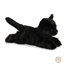 Aurora オーロラ Mini Flopsie ミニフロプシー Twilight Cat トワイライトキャット 黒猫 ぬいぐるみ 約22cm ブラック キャット ふわふわ かわいい ミニサイズ