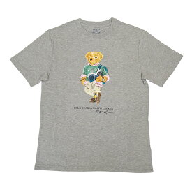 ラルフローレン RALPH LAUREN ラルフ ベア ボーイズ コットン Tシャツ 323853828 綿 メンズ レディース 男女兼用 半袖 ティーシャツ ラルフ ブランド 春 夏 半袖 インナー 大人 カジュアル ブランド コットン ネイビー 紺 ヘザー グレー