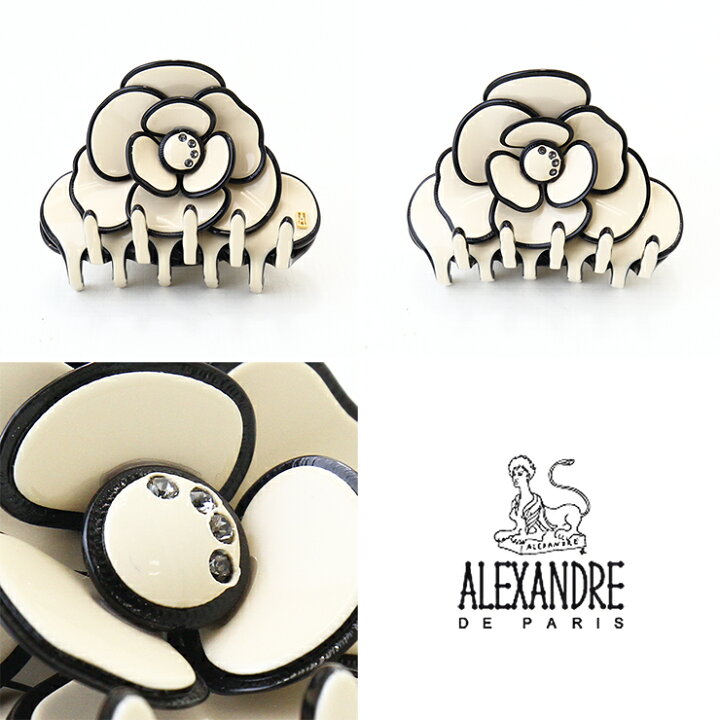 楽天市場】アレクサンドル ドゥ パリ ALEXANDRE DE PARIS ヘアクリップ 