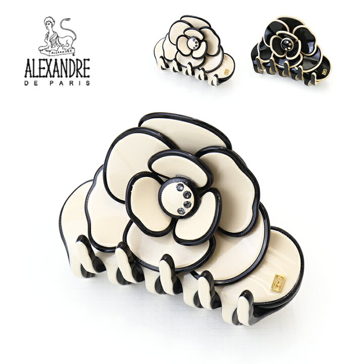 楽天市場】アレクサンドル ドゥ パリ ALEXANDRE DE PARIS ヘアクリップ  