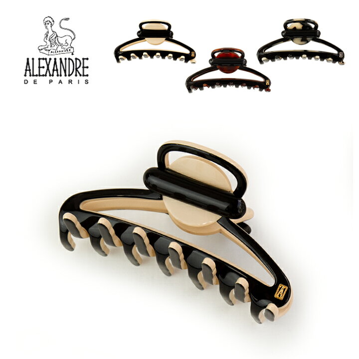 楽天市場】アレクサンドル ドゥ パリ ALEXANDRE DE PARIS ヘアクリップ  