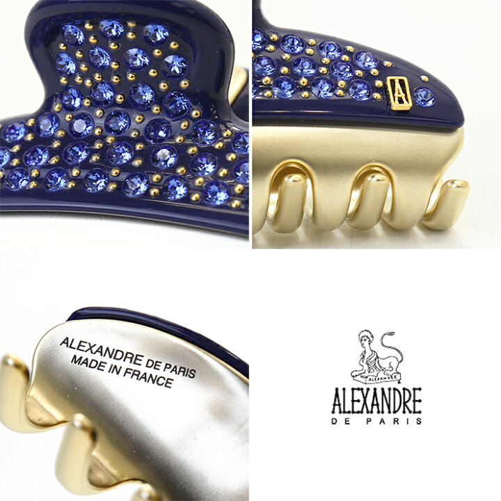 楽天市場】アレクサンドル ドゥ パリ ALEXANDRE DE PARIS ヘアクリップ 