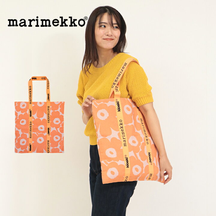 楽天市場】marimekko【マリメッコ】 Igelin Unikko ファブリックバッグ 