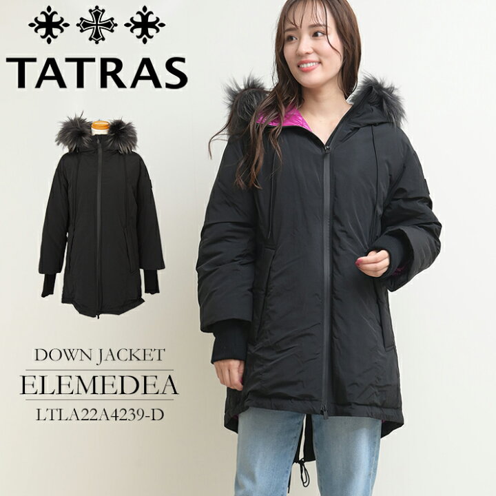 楽天市場】タトラス ダウン レディース TATRAS フードコート 