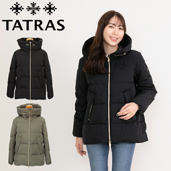 楽天市場】タトラス ダウン レディース TATRAS フードコート 