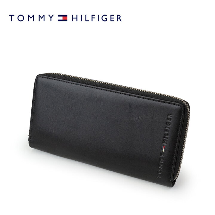 楽天市場】TOMMY HILFIGER トミーフィルフィガー 長財布 レザー長財布  