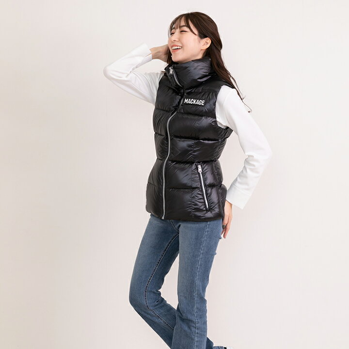 楽天市場】Mackage マッカージュ ダウンベスト CHAYA アウター mackage 