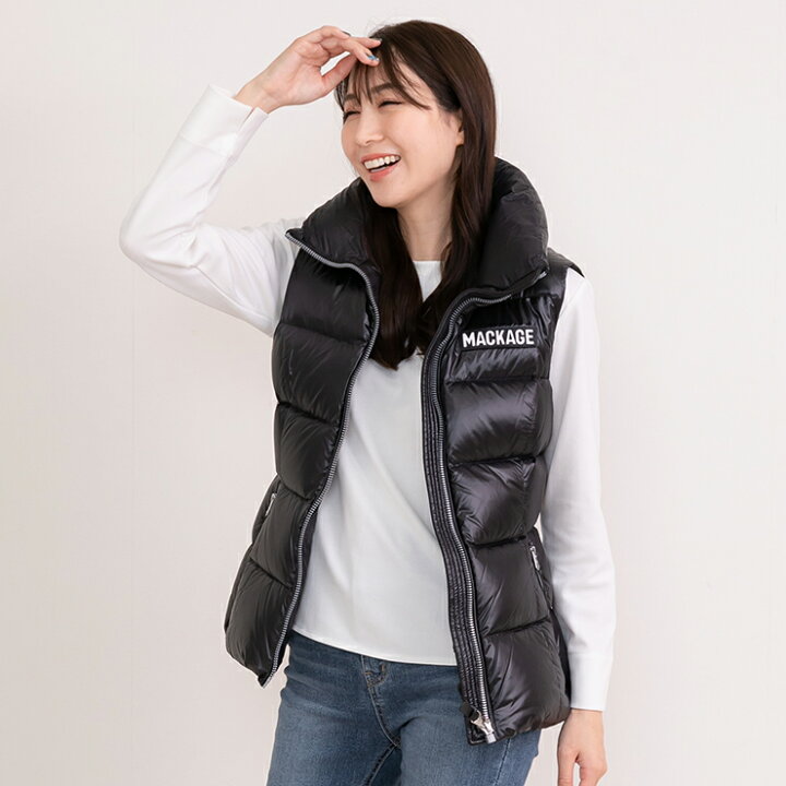 楽天市場】Mackage マッカージュ ダウンベスト CHAYA アウター mackage 