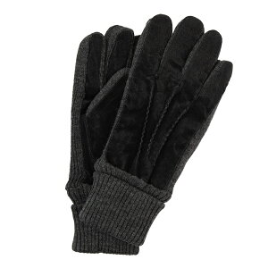 デンツ ニット×スエード メンズ グローブ KENDAL 5-1629 フリース裏地 スエード ニット グローブ 送料無料 メンズ 男性用 手袋 黒 ブランド おしゃれ グローブ レザー 革手袋 ブラック ブラウン